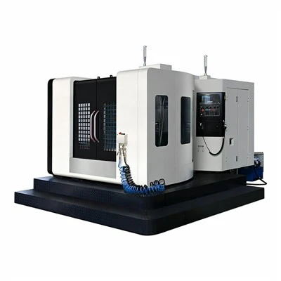 Horizontale CNC-Fräsmaschine mit zwei Paletten